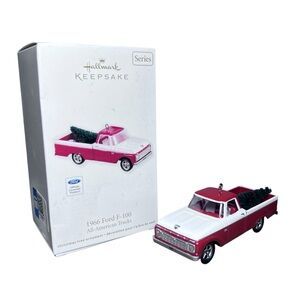 Hallmark 2012 NIB 1966 Ford All-American Trucks #18 series Christmas Ornament